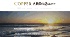 Desktop Screenshot of copperart.com